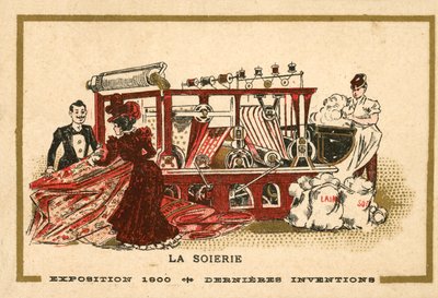 Výroba hedvábí (chromolitho) od French School