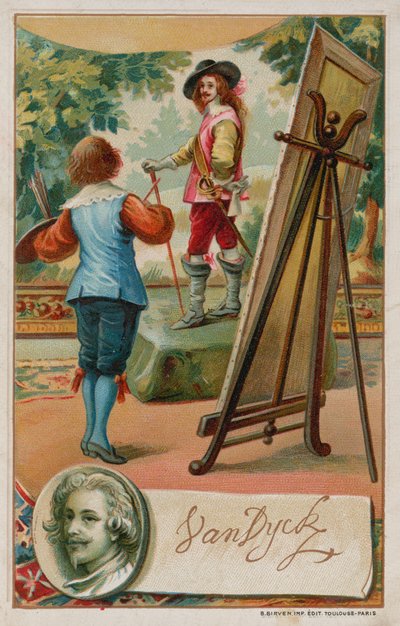 Sir Anthony van Dyck od French School