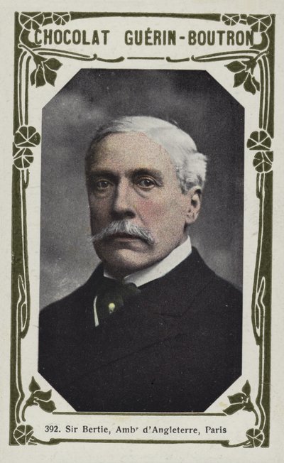 Sir Bertie, Ambassadeur dAngleterre, Paříž (barevné foto) od French School