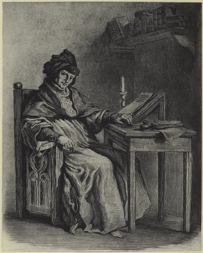 Sir John Froissart (hlubotisk) od French School