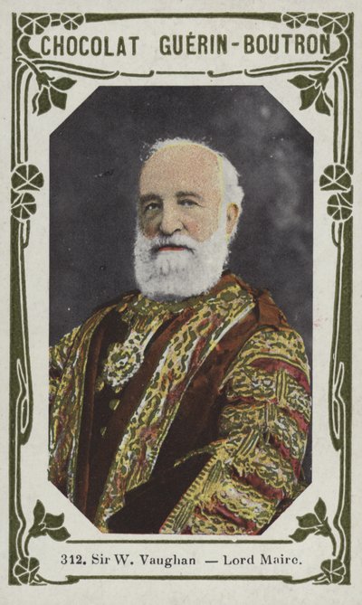 Sir W Vaughan, Lord Maire (barevná fotografie) od French School