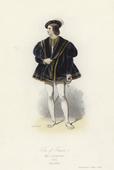 Syn Františka I. Francouzského od French School