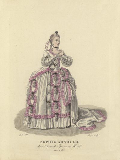 Sophie Arnould , francouzská operní pěvkyně od French School