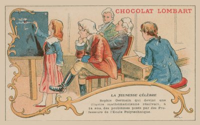 Sophie Germain, geniální mladá matematička od French School