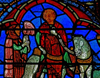 Okno St Cheron: Hawking? (w15) od French School