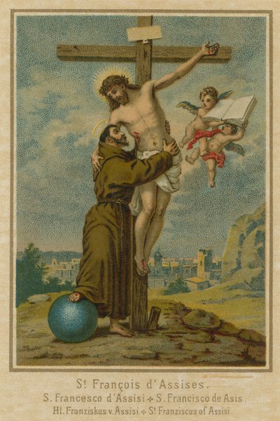 Svatý František z Assisi od French School