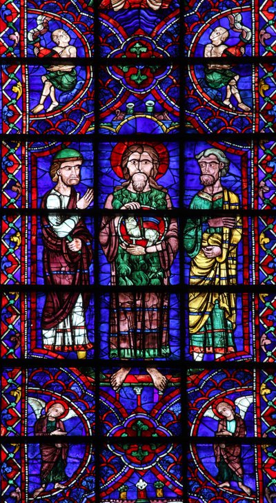 St John Baptist s Agnus Dei (w106) od French School