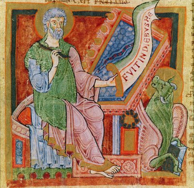 Svatý Lukáš evangelista, 1120 od French School