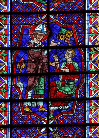 Svatý Martin - uzdravování nemocných (w109) od French School