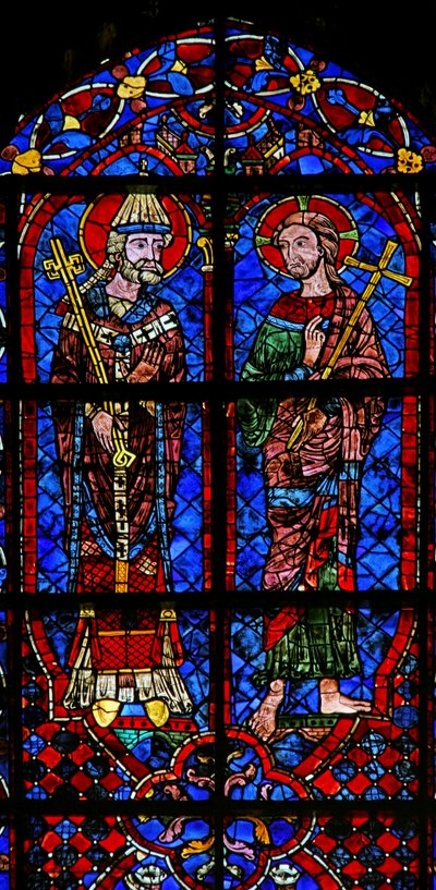 Svatý Petr a Kristus (w105) od French School