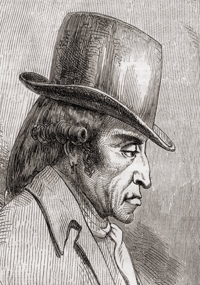 Stanislas Marie Maillard, vyrytý J. Gauchardem podle Bocourta, z „Histoire de la Revolution Francaise“ od Louise Blanca (1811-82) od French School