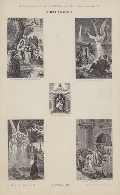 Sujets Religieux od French School