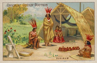 Surinam (chromolitho) od French School