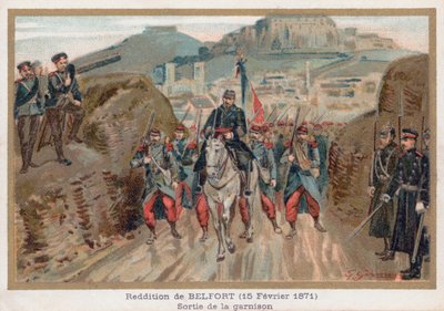 Kapitulace Belfortu od French School