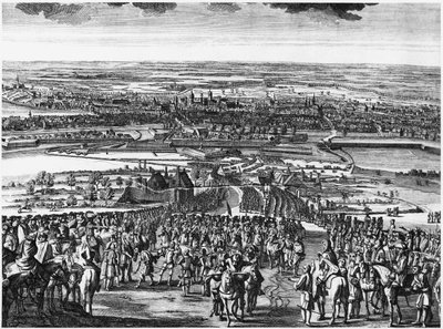 Kapitulace města a citadely Gent, 1678 od French School