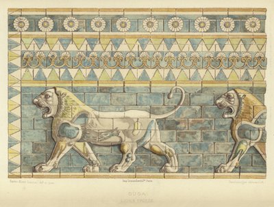 Susa, Lions Frieze od French School