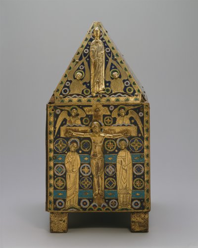 Tabernacle (měď a champleve smalt) od French School