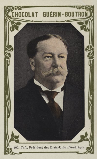 Taft, prezident Spojených států amerických (barevné foto) od French School