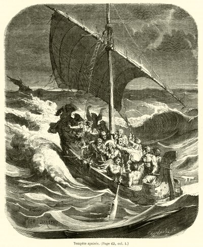 Tempete apaisee (rytina) od French School