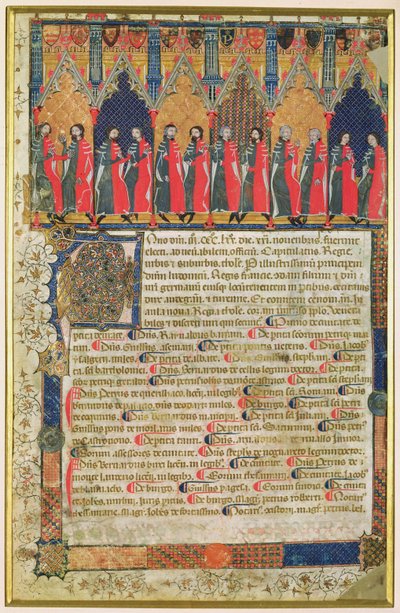 Konšel z Toulouse, 1369 od French School