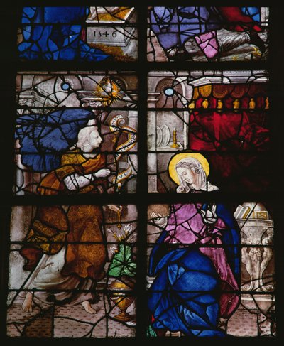 Zvěstování, 1546 od French School