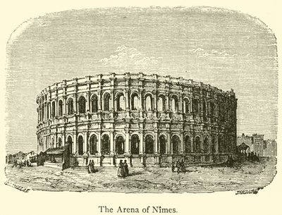 Aréna Nimes (rytina) od French School