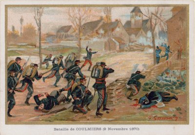 Bitva o Coulmiers od French School