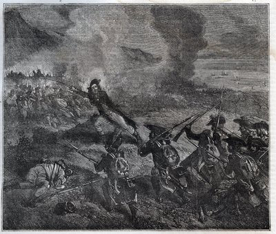 Bitva u Loano se odehrála 23. až 24. listopadu 1795 během války první koalice - Nová národní encyklopedie Maurice La Charesta - 1870 - od French School