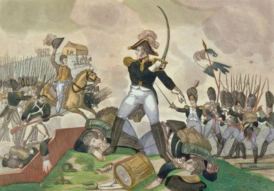 Bitva u Waterloo, 18. června 1815 od French School
