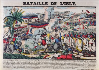 Zajetí družiny Abd-el-Kadera (1808-83) aneb Bitva u Isly 14. srpna 1844, 1844-63 od French School