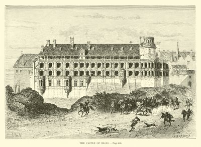 Hrad Blois od French School