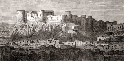Citadela Herat a Qala Iktyaruddin, Herat, Afghánistán, z 