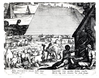 Stavba pyramid od French School
