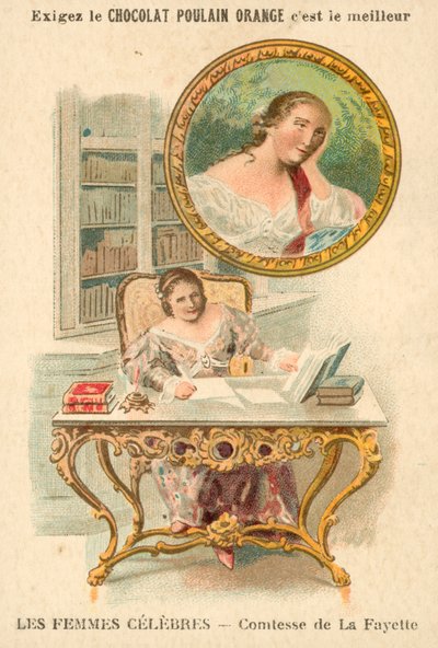 Hraběnka de La Fayette , francouzský spisovatel od French School