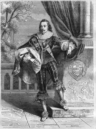 Vévoda z Buckinghamu (George Villiers od French School