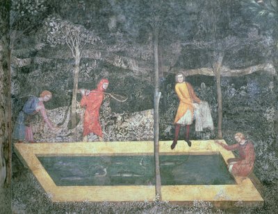 Rybník z Jelena, 1343 od French School