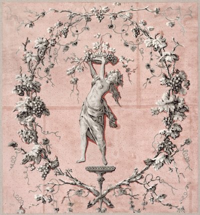 The Four Seasons: Autumn, c.1785 (tapeta) od French School