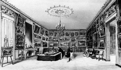 Galerie Durand-Ruel, 103, rue des Petits-Champs, Paříž, 2. polovina 19. století od French School