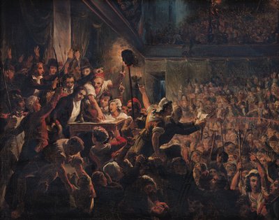 Vedoucí zástupce Jean Feraud (1759-95) předložen Francoisi Antoine Boissy d