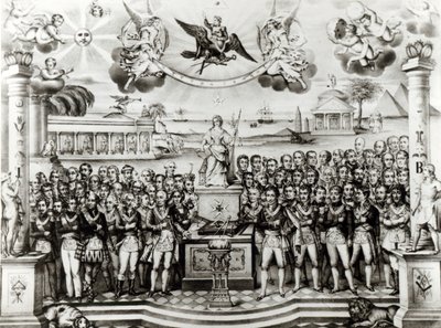 Historické místo zrodu zednářských mystérií od French School