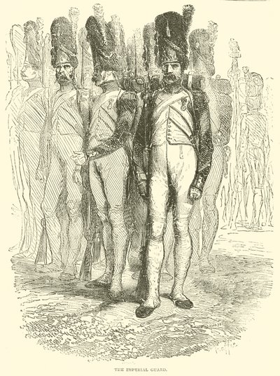 Imperial Guard (rytina) od French School