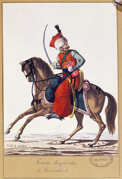 Císařská garda, Mameluk, počátek 19. století od French School