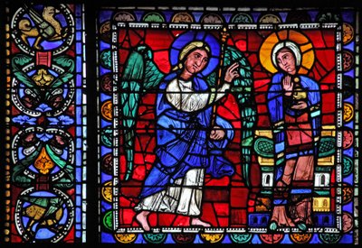 Okno The Life of Christ: The Annunciation (w50) od French School