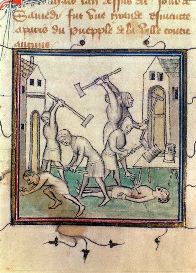 Mallotínci během povstání 1382, 14.-15. století od French School