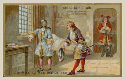 Muž se železnou maskou od French School