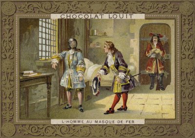 Muž se železnou maskou od French School