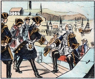 Markýz z Montcalmu (Louis Joseph de Montcalm od French School