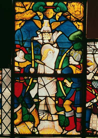 Umučení sv. Šebestiána z kostela sv. Jana dElbeufa od French School