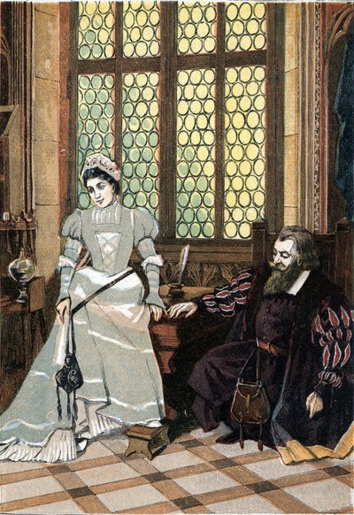 Nürnbergin mestarilaulajat: Wagner-ooppera. Mainos 1890 od French School