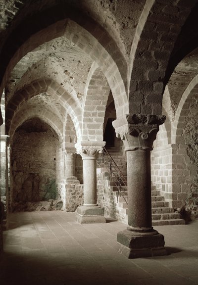 The Old Almonry, vnitřní pohled na opatství od French School
